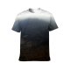 yanfind Adult Full Print Tshirts (men And Women) Aerial Flight Landscape Mountains Terrain Sky Clouds