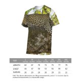 yanfind Adult Full Print T-shirts (men And Women) Big Cat Branch Leopard Safari Tree Wild Wilderness Wildlife