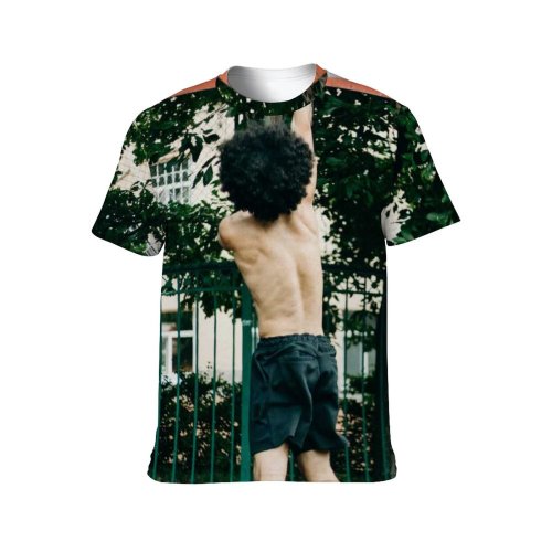 yanfind Adult Full Print T-shirts (men And Women) Street Athlete Exercise Boy Web Court Basketball Hoop Backboard Gameplan (Sports) Action