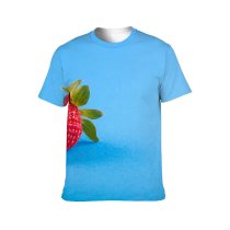 yanfind Adult Full Print T-shirts (men And Women) Berry Delicious Focus Freshness Fruit Healthy Juicy Leaf Ripe