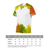yanfind Adult Full Print Tshirts (men And Women) Autumn Branch Colorful Colourful Fall Forest Leaf Leaves Maple Plant Season Seasonal