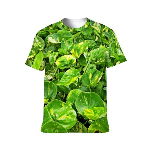 yanfind Adult Full Print T-shirts (men And Women) Abstract Agriculture Build Carpet Course Fence Field Floor Flora Floral Flower Garden
