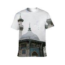 yanfind Adult Full Print T-shirts (men And Women) City Art Street Building Architecture Travel Castle Church Outdoors Religion Cathedral