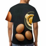 yanfind Adult Full Print T-shirts (men And Women) Arrangement Chicken Condiment Convenient Cook Cuisine Culinary Delicious Egg From