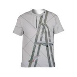 yanfind Adult Full Print T-shirts (men And Women) Apartment Cement Complex Concrete Daytime Design Detail Development Dwell Dye Housing Interior