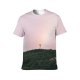 yanfind Adult Full Print T-shirts (men And Women) Light Sea Landscape Beach Storm Boat Lake Tree Travel Seascape