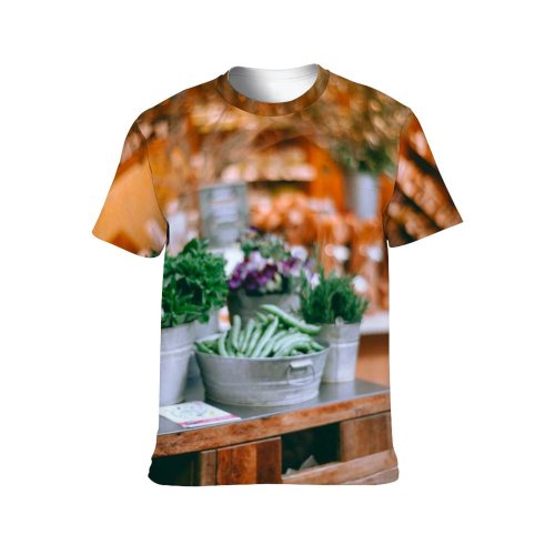 yanfind Adult Full Print T-shirts (men And Women) Arrangement Bouquet Box Choice Commerce Container Cuisine Delicious Flower