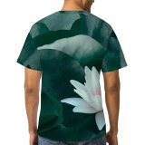 yanfind Adult Full Print T-shirts (men And Women) Aroma Biology Bloom Botanic Botany Calm Space Daytime Delicate Ecology