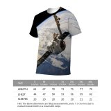 yanfind Adult Full Print T-shirts (men And Women) Astronaut Astronomy Atmosphere Aviation Exploration Flight Galaxy Planet Satellite Science Space
