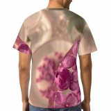yanfind Adult Full Print T-shirts (men And Women) Aroma Aromatic Bloom Botanic Bouquet Bud Bunch Colorful Crystal Decor