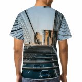 yanfind Adult Full Print T-shirts (men And Women) Architecture Asphalt Auto Automobile Car City Cityscape Construction Contemporary Design Destination
