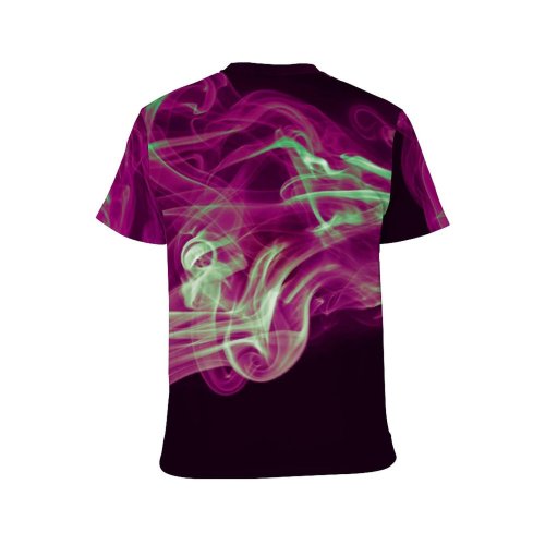 yanfind Adult Full Print T-shirts (men And Women) Abstract Purple Aroma Aromatherapy Smell