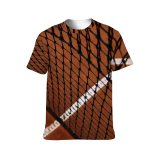 yanfind Adult Full Print T-shirts (men And Women) Dark Ball Design Exercise Web Leather Leisure Wear Recreation Empty Racket Rough