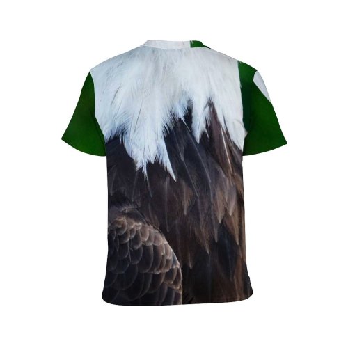 yanfind Adult Full Print T-shirts (men And Women) Bird Bald Eagle Beak Wildlife Feather Hawk Raptor Avian Endangered