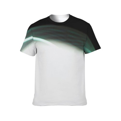 yanfind Adult Full Print T-shirts (men And Women) Abstract Abstraction Clean Concept Cool Curve Design Digital Energy Flow Futuristic Light