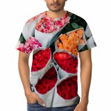 yanfind Adult Full Print T-shirts (men And Women) Aroma Assorted Bloom Bouquet Bud Bunch Celebrate Choice Colorful Craft