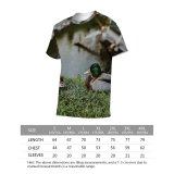 yanfind Adult Full Print T-shirts (men And Women) Avian Beak Biology Bird Watching Blurred Calm Creature Daytime Drake Duck Ecosystem
