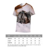 yanfind Adult Full Print T-shirts (men And Women) Bed Calm Dog Dogs Good Night Pet Sleep Sleeping Sleepy