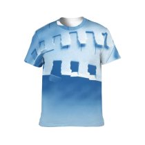 yanfind Adult Full Print T-shirts (men And Women) Abstract Attached Billboard Blank Design Diary Document Empty Important Lined Moving