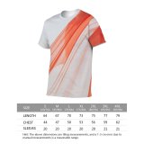 yanfind Adult Full Print T-shirts (men And Women) Art Abstract Creativity Wind Elegant Design Artistic Smooth Futuristic Stripe Silk