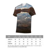 yanfind Adult Full Print Tshirts (men And Women) Fall Autumn Lake Hdr Waterscape Scape Fluid Liquid Reflection Reflections Reflective Mirror