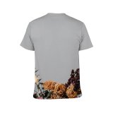 yanfind Adult Full Print T-shirts (men And Women) Aroma Arrangement Assorted Bloom Botany Bouquet Bud Bunch Colorful Space Decor