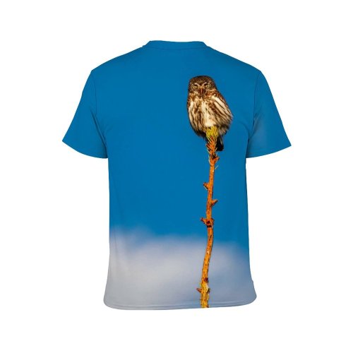 yanfind Adult Full Print T-shirts (men And Women) Snow Flight Winter Eagle Wild Fly Hawk Raptor Avian