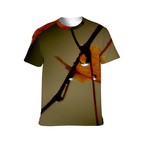 yanfind Adult Full Print Tshirts (men And Women) Leaf Leaves Autumn Fall Plant