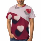 yanfind Adult Full Print T-shirts (men And Women) Arrangement Candy Celebrate Confectionery Congratulate Creative Cute Delicious Dessert Event February Festive