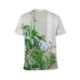 yanfind Adult Full Print T-shirts (men And Women) Apartment Blurred Botany Calm Comfort Couch Cozy Daylight Daytime Decor Decoration Delicious