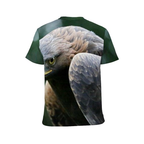 yanfind Adult Full Print T-shirts (men And Women) Flight Bird Beak Eagle Wild Fly Hunter Wildlife Wing Feather Hawk
