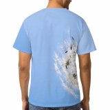 yanfind Adult Full Print T-shirts (men And Women) Abstract Blow Blowing Botany Dandelion Delicate Design Fertility Flora Fluff Flying Fragile