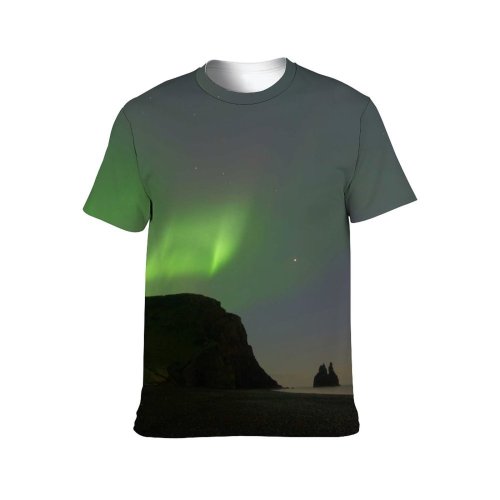 yanfind Adult Full Print T-shirts (men And Women) Light Sea Dawn Landscape Sunset Beach Ocean Lake Evening Seashore
