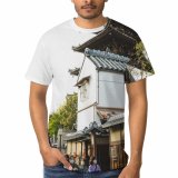 yanfind Adult Full Print T-shirts (men And Women) Architecture Attract Authentic Buddhism Capture Construction Destination East Eastern Ethnic