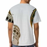 yanfind Adult Full Print T-shirts (men And Women) City Vacation Art Street Building Architecture Travel Church Outdoors Sight Cathedral