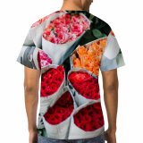 yanfind Adult Full Print T-shirts (men And Women) Aroma Assorted Bloom Bouquet Bud Bunch Celebrate Choice Colorful Craft