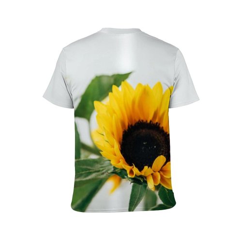 yanfind Adult Full Print T-shirts (men And Women) Aroma Aromatic Bloom Blurred Bouquet Bud Bunch Colorful Decor Decoration Delicate