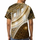 yanfind Adult Full Print T-shirts (men And Women) Architecture Art Artwork Attract Baroque Basilica Cathedral Catholic Ceiling Chapel Church Classic