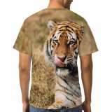 yanfind Adult Full Print T-shirts (men And Women) Attentive Blurred Carnivore Chordate Concentrate Dangerous Daytime Dead Enjoy Fauna Felidae Focus