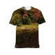 yanfind Adult Full Print Tshirts (men And Women) Fall Scenery Landscape Panorama River Trees