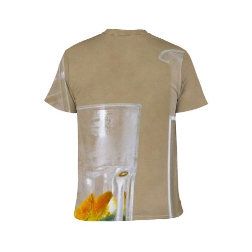 yanfind Adult Full Print T-shirts (men And Women) Clean Health Tropical Still Liquid Juice Empty Container Simplicity Icee