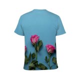 yanfind Adult Full Print T-shirts (men And Women) Aroma Blank Bloom Branch Bud Celebrate Concept Congratulate Space Decorative Delicate