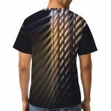 yanfind Adult Full Print T-shirts (men And Women) Blinds Dark Light Window