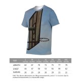 yanfind Adult Full Print T-shirts (men And Women) Basketball Hoop Sky Sport