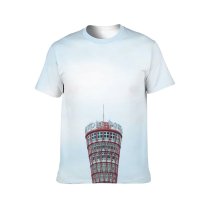 yanfind Adult Full Print T-shirts (men And Women) Art Attract Central City Cloudy Construction Contemporary Design Destination Detail Development Engineering