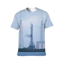 yanfind Adult Full Print T-shirts (men And Women) Architecture Building Daylight Electricity Energy Industrial Plant Landscape Metal Outdoors Sea