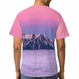 yanfind Adult Full Print T-shirts (men And Women) Beautiful Dawn Desktop Dusk Fog Foggy Frost Frozen Landscape Mac