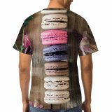 yanfind Adult Full Print T-shirts (men And Women) Appetizing Aromatic Arrangement Bake Baked Bakery Bloom Colorful Confectionery Cookie Creative