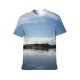 yanfind Adult Full Print Tshirts (men And Women) Area Beauty Bush Clear Forest Idyllic Lake Landscape Leisure Loch Outdoors