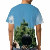 yanfind Adult Full Print T-shirts (men And Women) Summer Girl Grass Tree Freedom Fun Outdoors Action Leisure Recreation